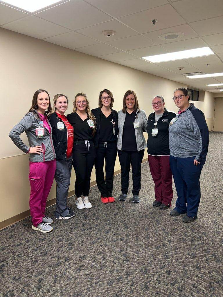 staff at Kossuth Regional Health Center in Algona, IA