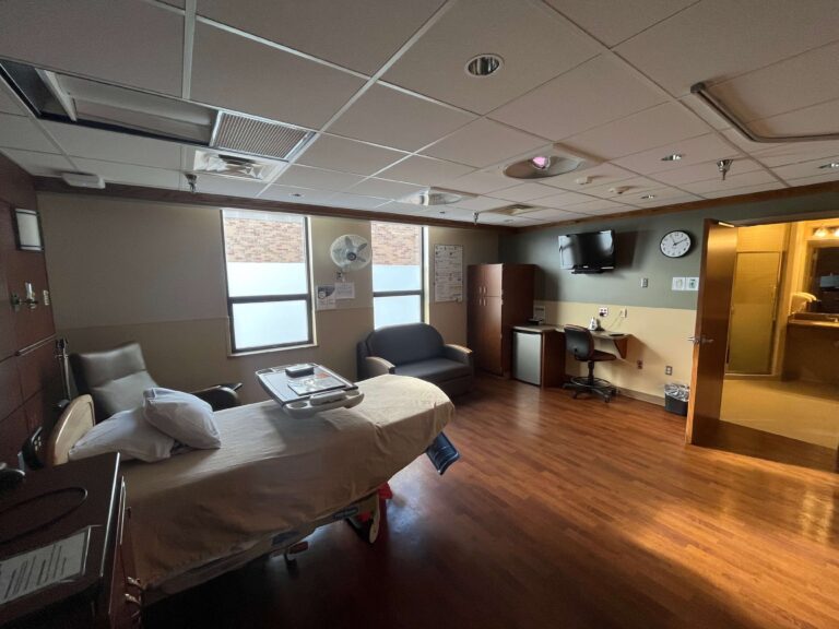 a room at Kossuth Regional Health Center in Algona, IA